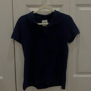 Navy american eagle polo